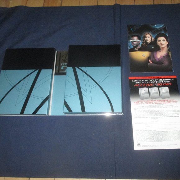 Star Trek The Next Generation: The Complete 5th Season (DVD, 2002, 7-Disc Set) - Picture 3 of 9